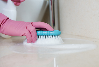 Избавиться от известнякового налета в ванной легче, чем кажется