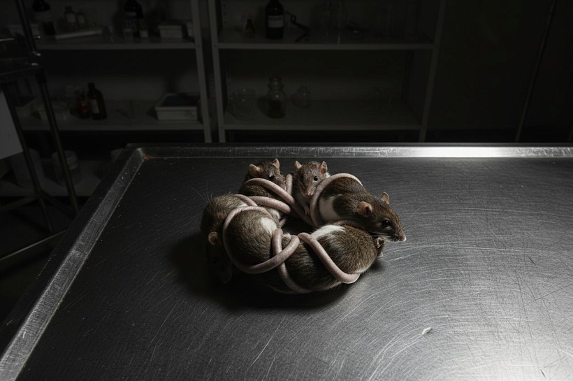 Крысиные короли: загадочный феномен, который озадачивает учёных уже 500 лет