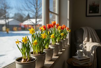 Зимняя выгонка тюльпанов и нарциссов: как вырастить весенние цветы в декабре