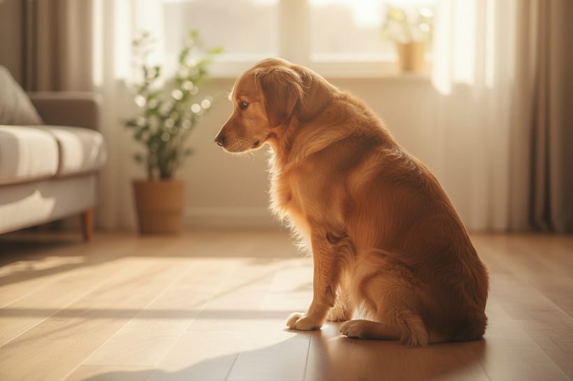 Почему собака отворачивается после проступка, научное объяснение поведения