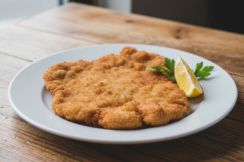 Венский шницель: классический рецепт с золотистой корочкой