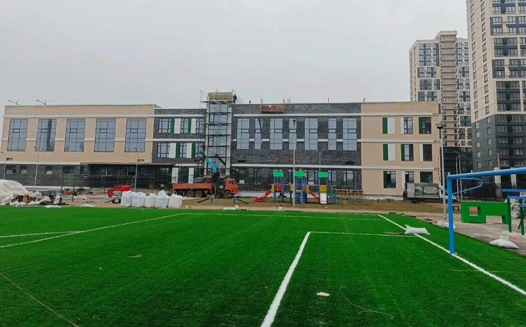 Краснодарская школа на 1550 учеников готовится к открытию в 2026 году