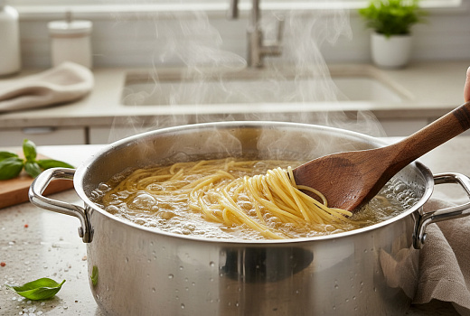 Почему макароны превращаются в липкую массу и как правильная пропорция воды это исправит