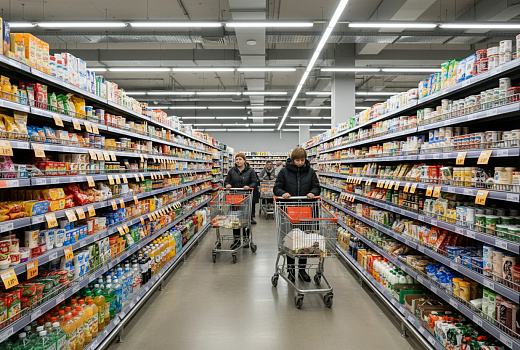 Депутаты предлагают ограничить наценку торговых сетей до 15%