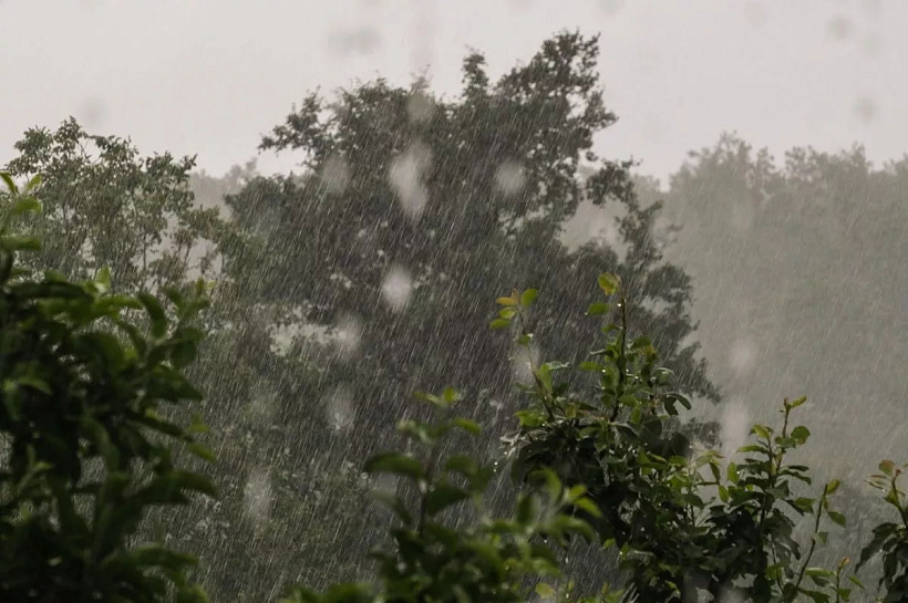 Сильные грозы и похолодание до +17°C ожидаются на Кубани