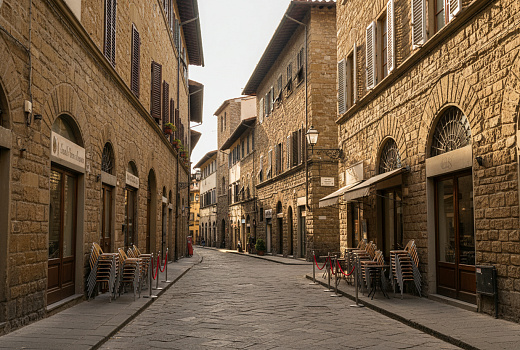 Флоренция запретит ресторанные террасы на 50 исторических улицах с 2026 года