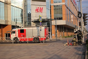 В ТРЦ «Галерея Краснодар» потушили условный пожар