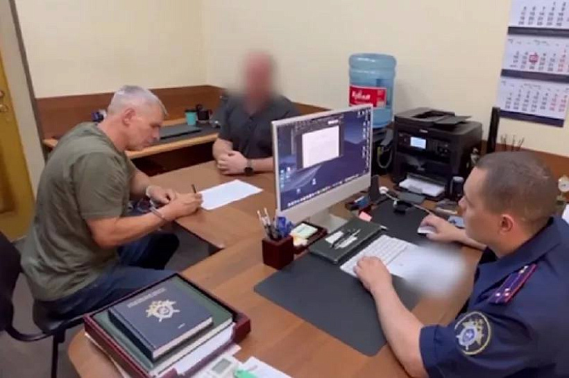 Опубликовано видео допроса подозреваемого в убийстве сотрудника мэрии Краснодара Станислава Ржицкого