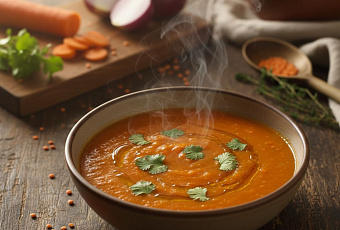 Суп из красной чечевицы: простой и питательный рецепт для здорового питания