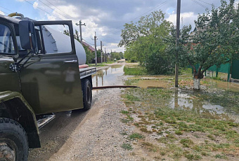 132 дома и 269 дворов остаются подтопленными в Славянске-на-Кубани