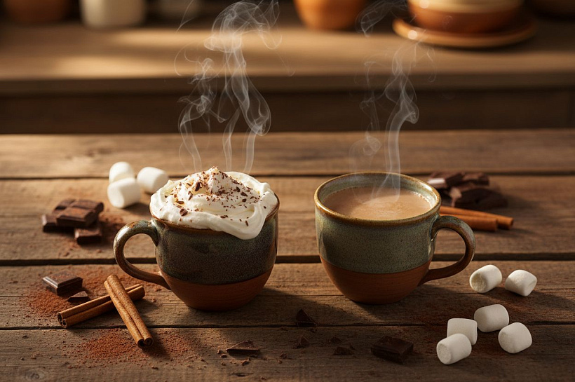Горячий шоколад и какао: различия и домашние рецепты приготовления