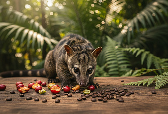 Кофе лувак: как фекалии мусанга стали самым дорогим напитком в мире