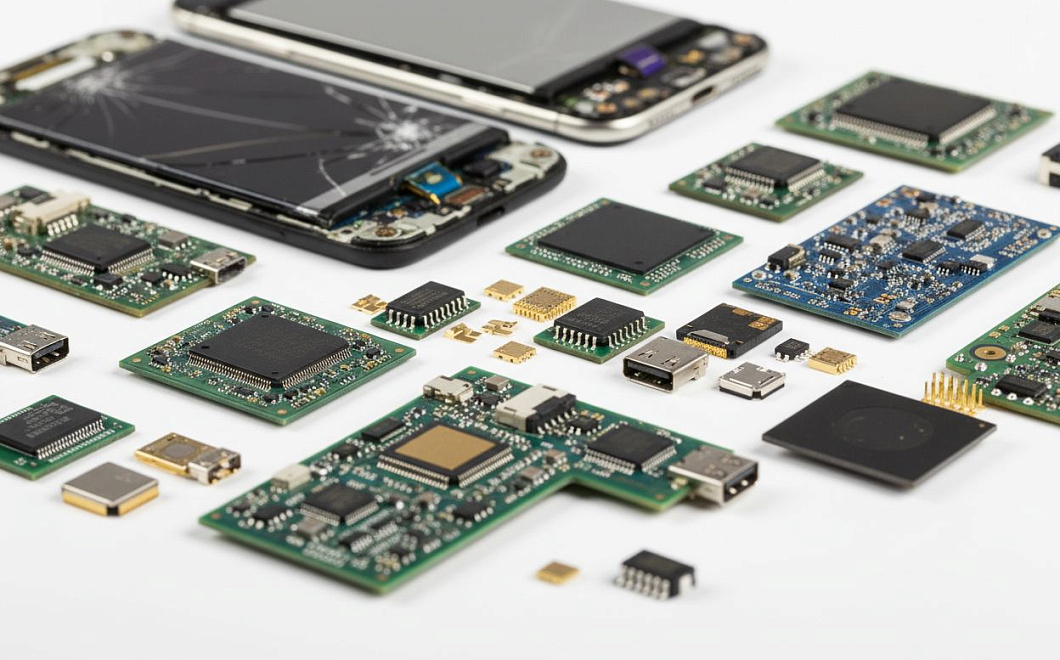 Электронные отходы содержат золото, новые методы переработки гаджетов