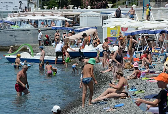 Черное море у берегов Кубани остыло несмотря на пекло