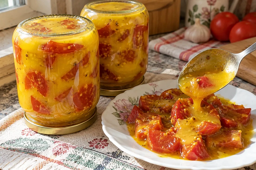 Перец не запекаю, не фарширую, а готовлю эту закуску: пикантная, ароматная и хороша всю зиму