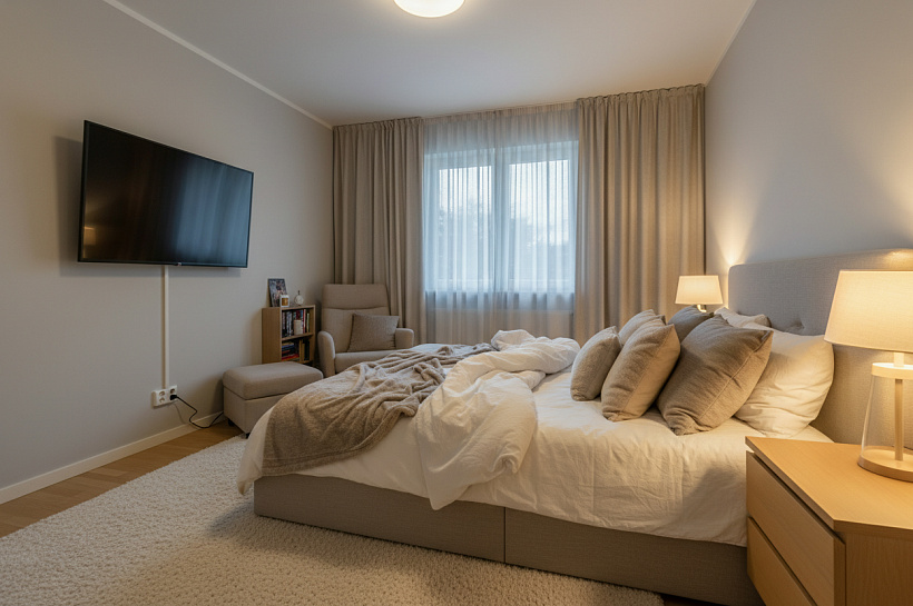 Как телевизор в спальне разрушает сон и отношения: влияние на здоровье и близость