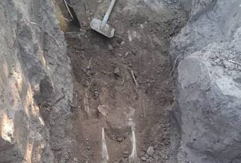 Древнее захоронение обнаружил житель кубанской станицы в своем дворе