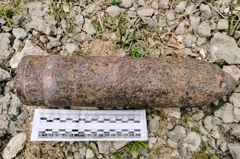 В Сочи росгвардейцы уничтожили боеприпас времен Великой Отечественной