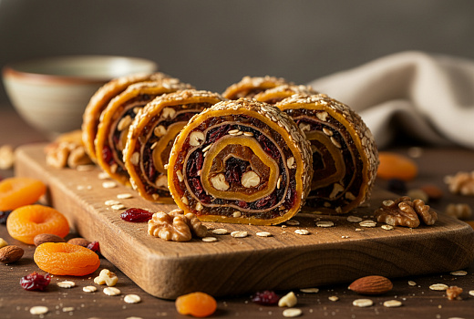 Фруктовая колбаска: пошаговый рецепт с ингредиентами и инструкцией