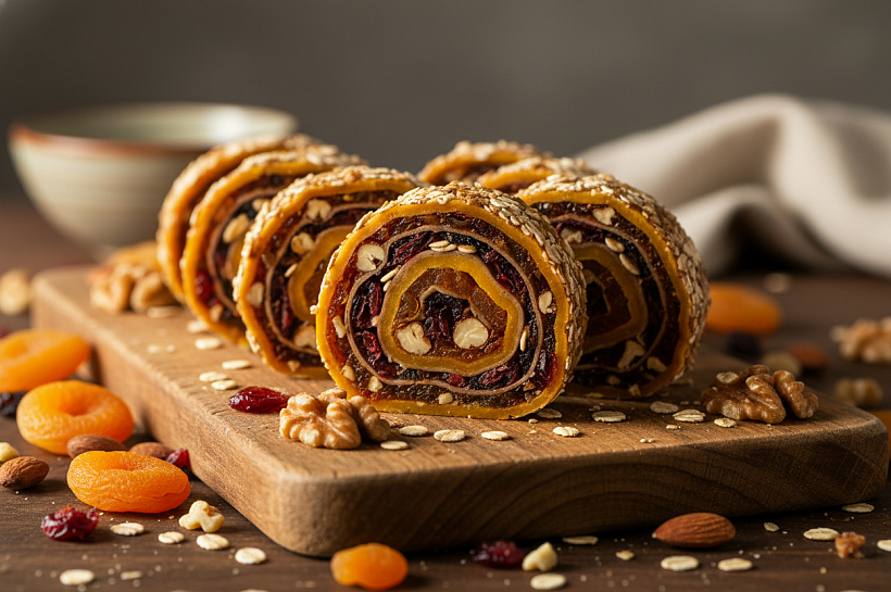 Фруктовая колбаска: пошаговый рецепт с ингредиентами и инструкцией