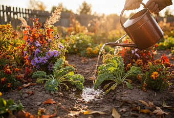 Засушливая осень: как помочь растениям пережить недостаток влаги