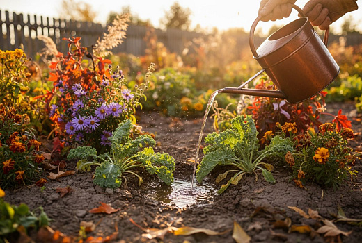 Засушливая осень: как помочь растениям пережить недостаток влаги