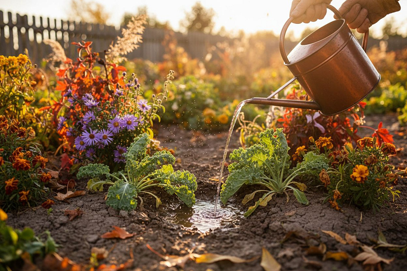 Засушливая осень: как помочь растениям пережить недостаток влаги
