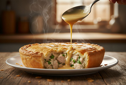 Пирог с тунцом на жидком тесте проще пиццы и удивительно сытный