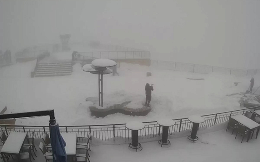 Снежный покров в сочинском высокогорье достиг 52 сантиметров