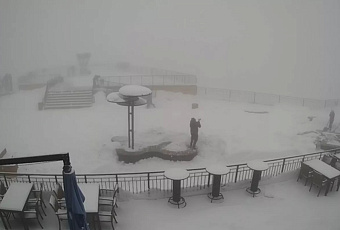 Снежный покров в сочинском высокогорье достиг 52 сантиметров