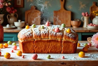 Гастроэнтеролог назвала более полезные варианты украшения куличей и пасхи