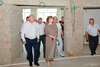 В хуторе Ханьков Славянского района завершают строительство Дома культуры