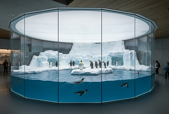 Депутаты и активисты спорят о содержании 15 пингвинов в столичном аттракционе