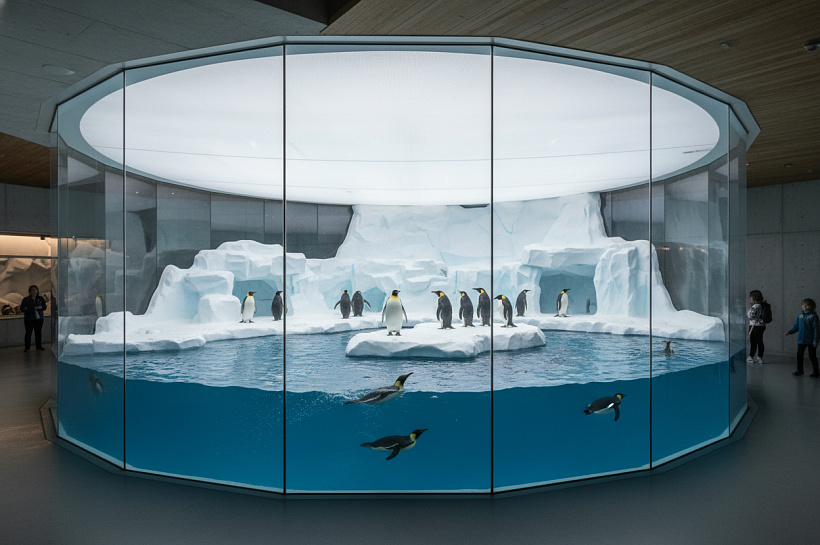 Депутаты и активисты спорят о содержании 15 пингвинов в столичном аттракционе