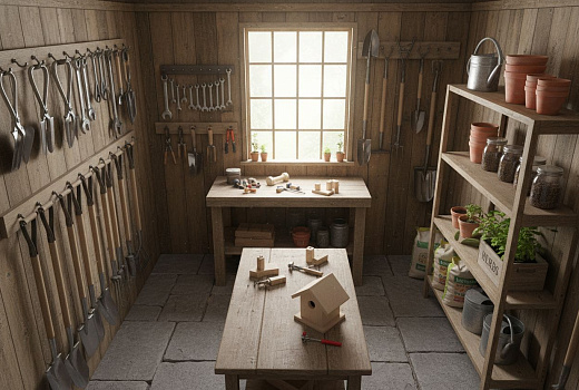 Как правильно хранить садовый инвентарь, чтобы избежать ржавчины