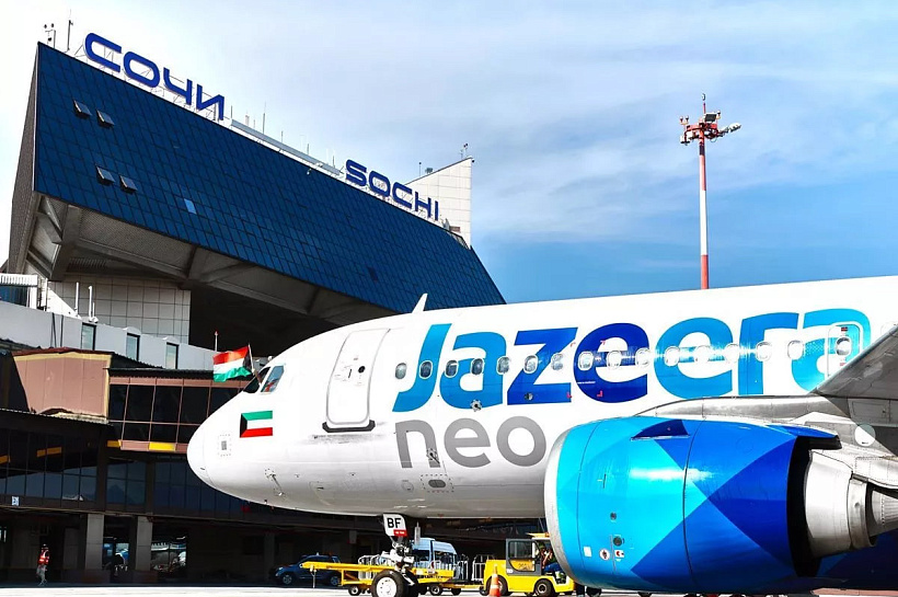 Авиакомпания Jazeera Airways возобновит рейсы из Кувейта в Сочи зимой