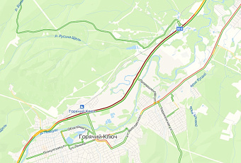 Две 10-километровые пробки образовались на трассе к Черному морю  