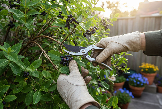 Обрезка жимолости для крупных ягод и здорового куста от профи