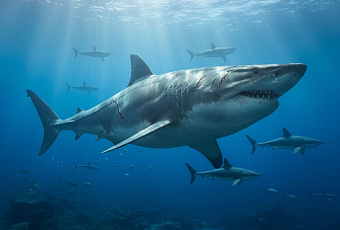 Мегалодон вымер из-за изменения климата и конкуренции с другими хищниками