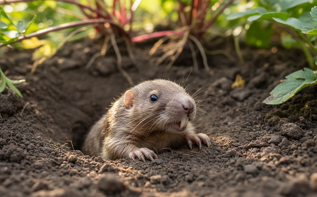 Слепыши на участке: как распознать и выгнать вредителей без химии навсегда