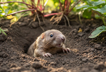 Слепыши на участке: как распознать и выгнать вредителей без химии навсегда