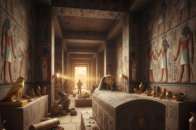 Археологи обнаружили гробницы высокопоставленных чиновников древнего Египта