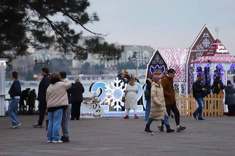 Геленджик встретил 36 тысяч туристов: новогодний турпоток вырос