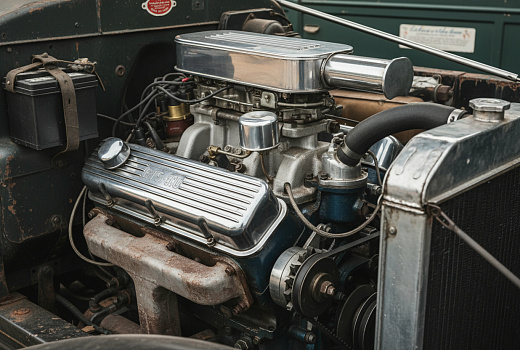 Почему восьмилитровые двигатели выдавали всего 100 лошадиных сил