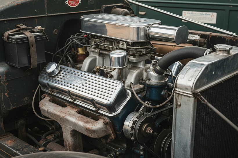 Почему восьмилитровые двигатели выдавали всего 100 лошадиных сил