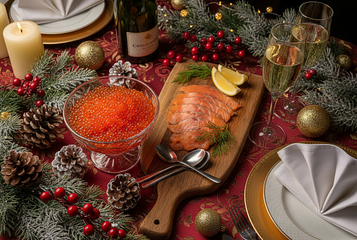 Эксперт назвала стоимость красной рыбы и икры к Новому году, советы по экономии