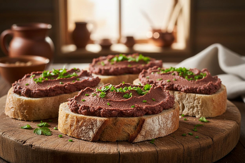 Паштет из красной фасоли: густой, ароматный - намазать и забыть