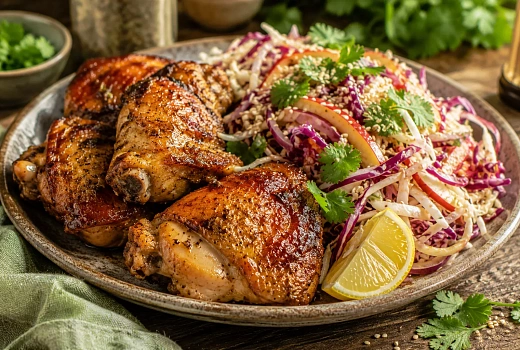 Мариную курицу в йогурте со специями и запекаю целиком: мясо остаётся сочным