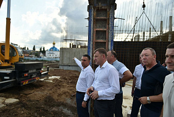  Школа на 1100 мест в краснодарском поселке Знаменском готова на 16%