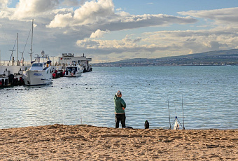 Температура Черного моря на кубанском побережье достигла +16 градусов